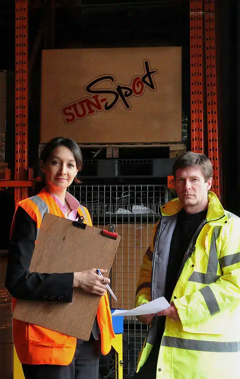 Distribution team ready to distribute to paint shop owners | Sun-Spot