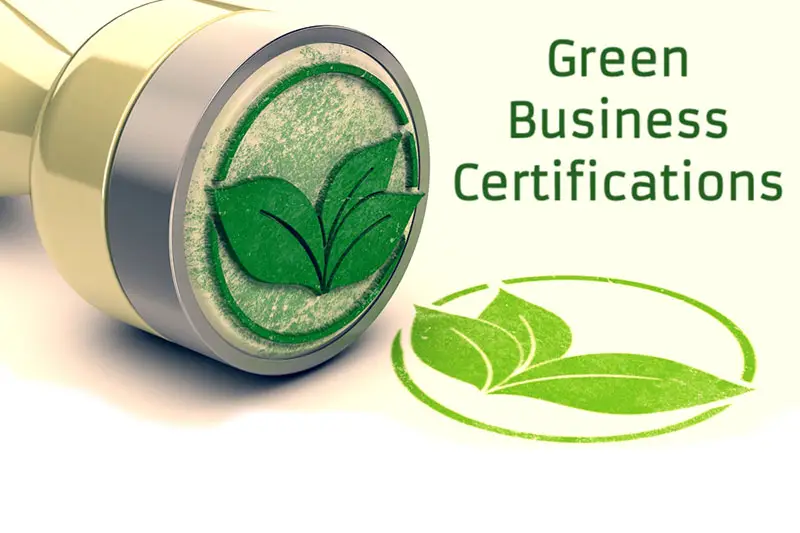 Green Business Certification stamp | Sun-Spot